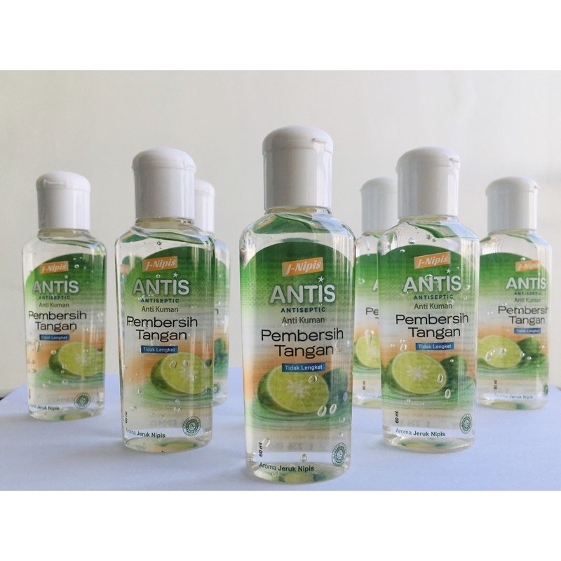 Antis Antiseptic Jeruk Nipis 60 ML