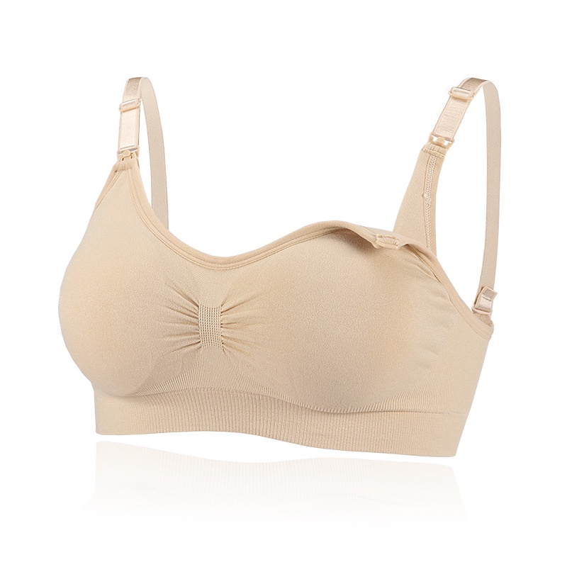TUTULADY Bra Menyusui Bra Maternity Dapat disesuaikan anti Nursing Busa Tanpa Kawat