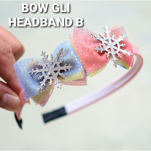 BANDO ANAK PEREMPUAN KOREA PRINCESS ELSA PRINCES RAINBOW JEPIT RAMBUT KAWAII MAHKOTA FROZEN