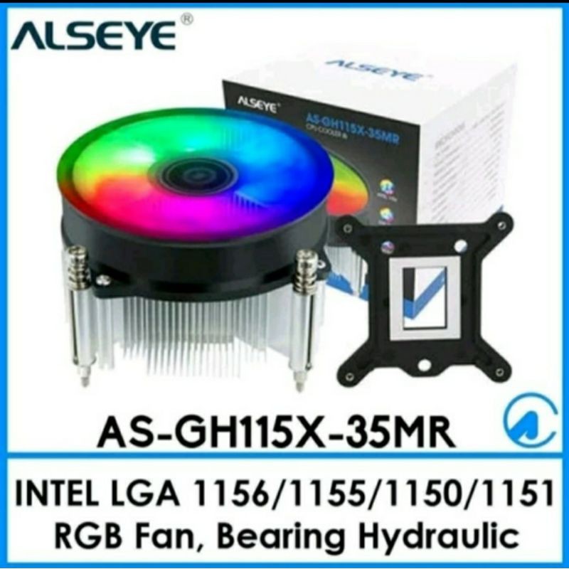 Cooling Fan prosesor RGB Intel 1150 1155 1156 model baut