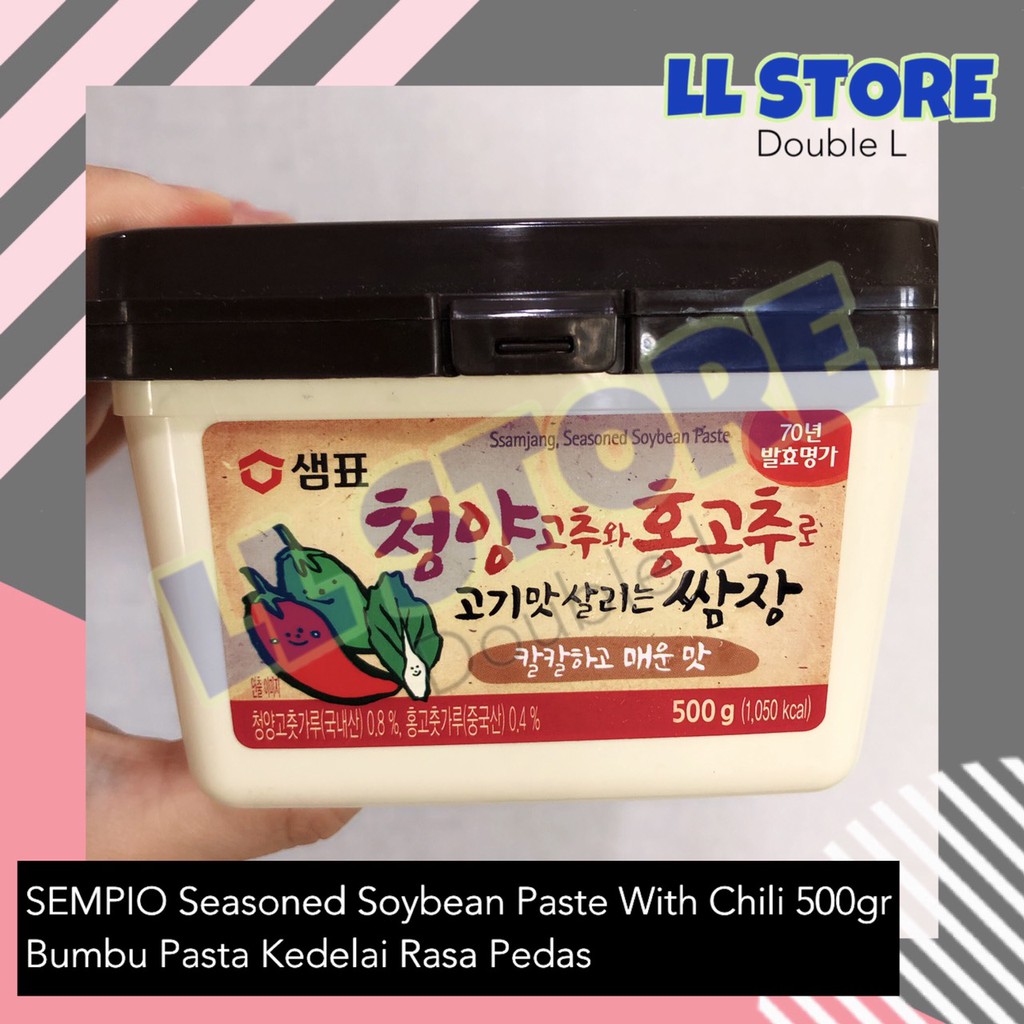 

SEMPIO Seasoned Soybean Paste With Chili 500 gram | Ssamjang