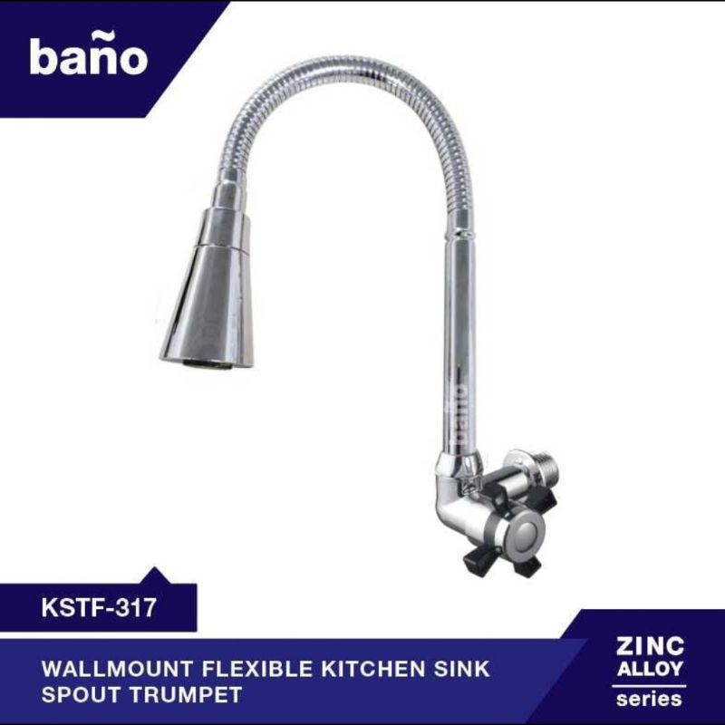 Kran Angsa Fleksibel Dapur Cuci Piring Bano | Keran Angsa