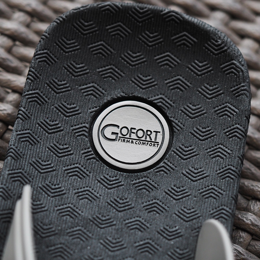 GOFORT - Sandal Jepit Pria Full Karet Branded Terbaik Kekinian TRITON