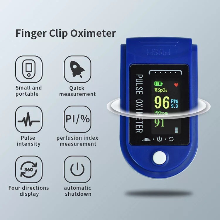 OXIMETER Sp02 HEART RATE Fingertip pulse oxymeter AK88 PRO