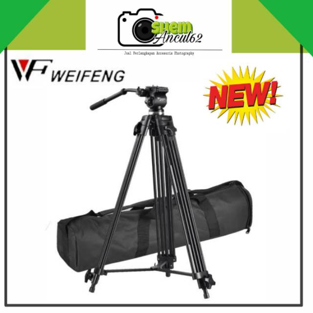 tripod video profesional weifeng WF-717 WF717