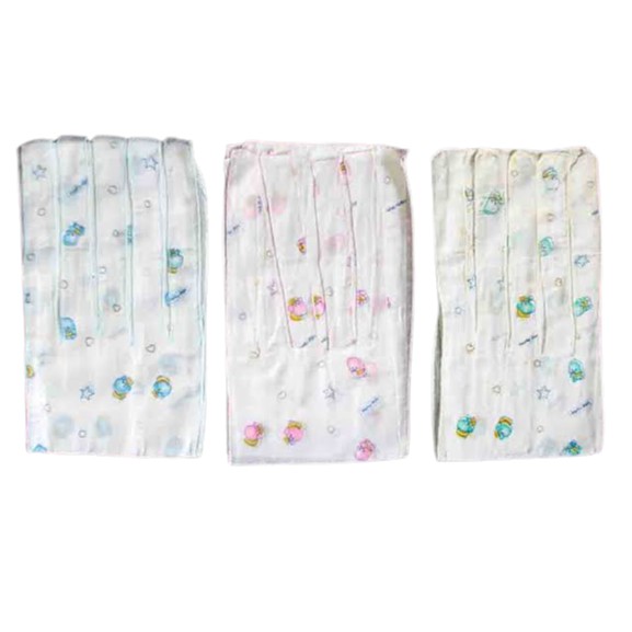 Gurita Bayi Tali Putih Motif