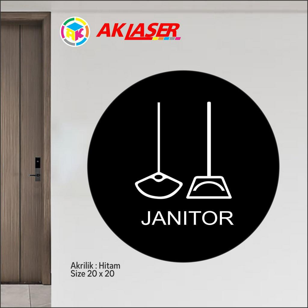 

AKRILIK SIGN JANITOOR