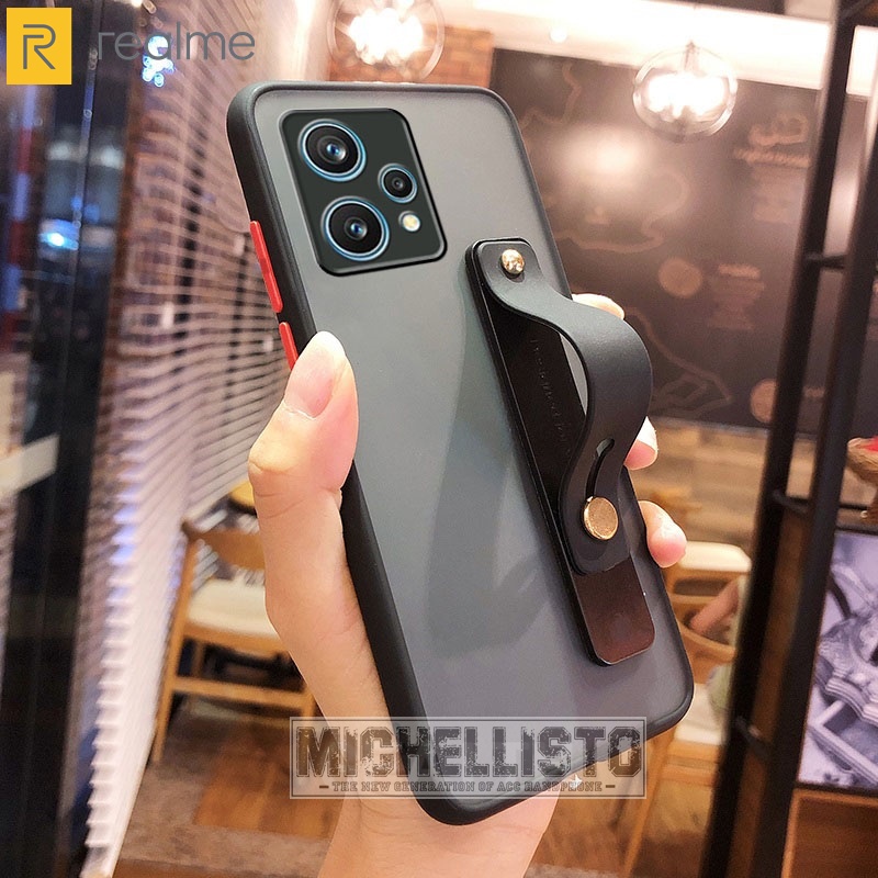 Case Realme 9 Pro / 9 Pro Plus STRAP Grip Wristband Frosted AERO Matte