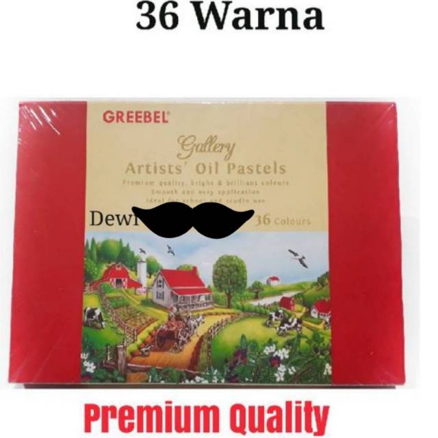 

Crayon Greebel Artist 36 colours