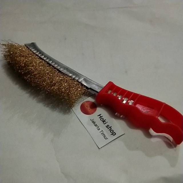 Sikat golok  sikat kuningan  sikat  gagang