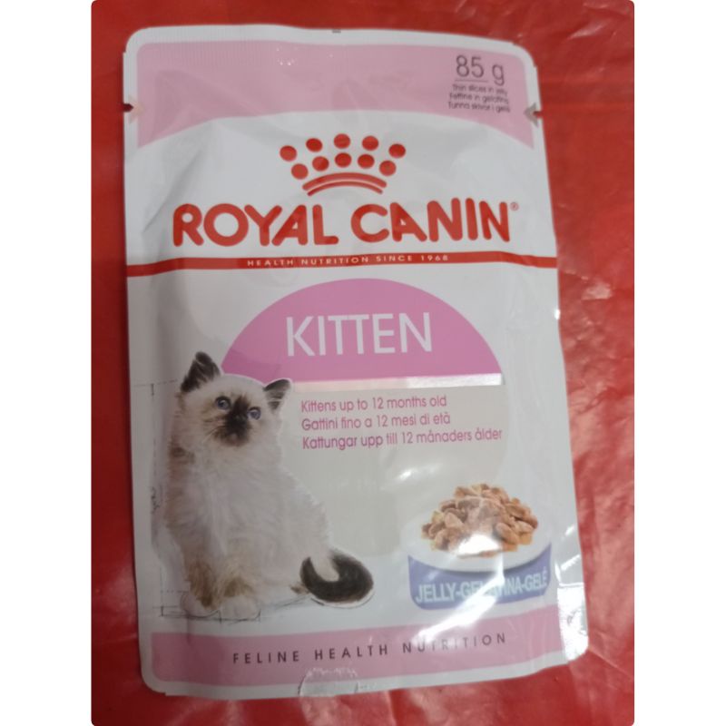 Royal canin pouch kitten 85 gr makanan kucing 85gr