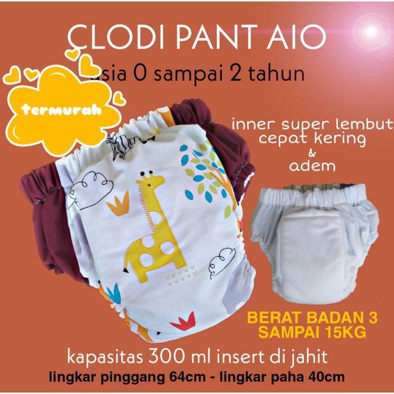 TERMURAH CLODI PANT, CLODI AIO, POPOK BAYI