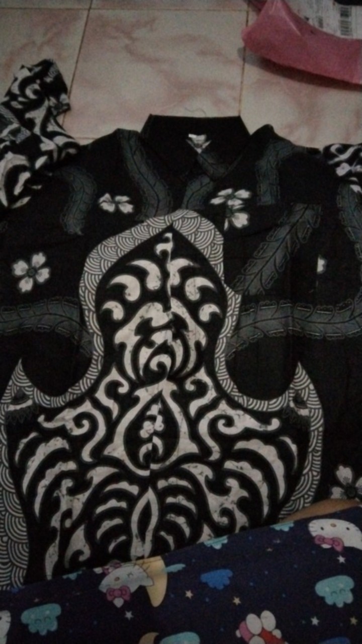 [ori - 2 Varian Warna - Busui] Wou Batik Couple Fitria Batik Couple Kebaya Modern Batik - Bg032