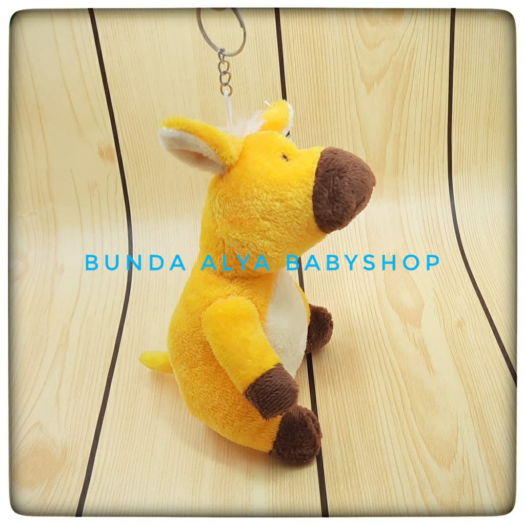 Gantungan Kunci Boneka Animal Lucu Bahan Lembut - Boneka Gantungan - Aksesoris Tas Animal