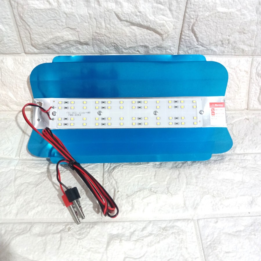 led DC 12V 50w led outdor lampu taman lampu jalan led aki 12V dc PJU