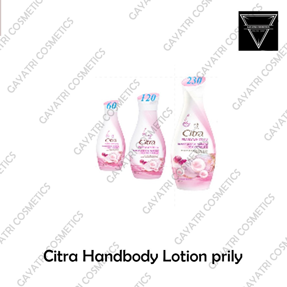 Citra Handbody Lotion prily white 60/120/210ml