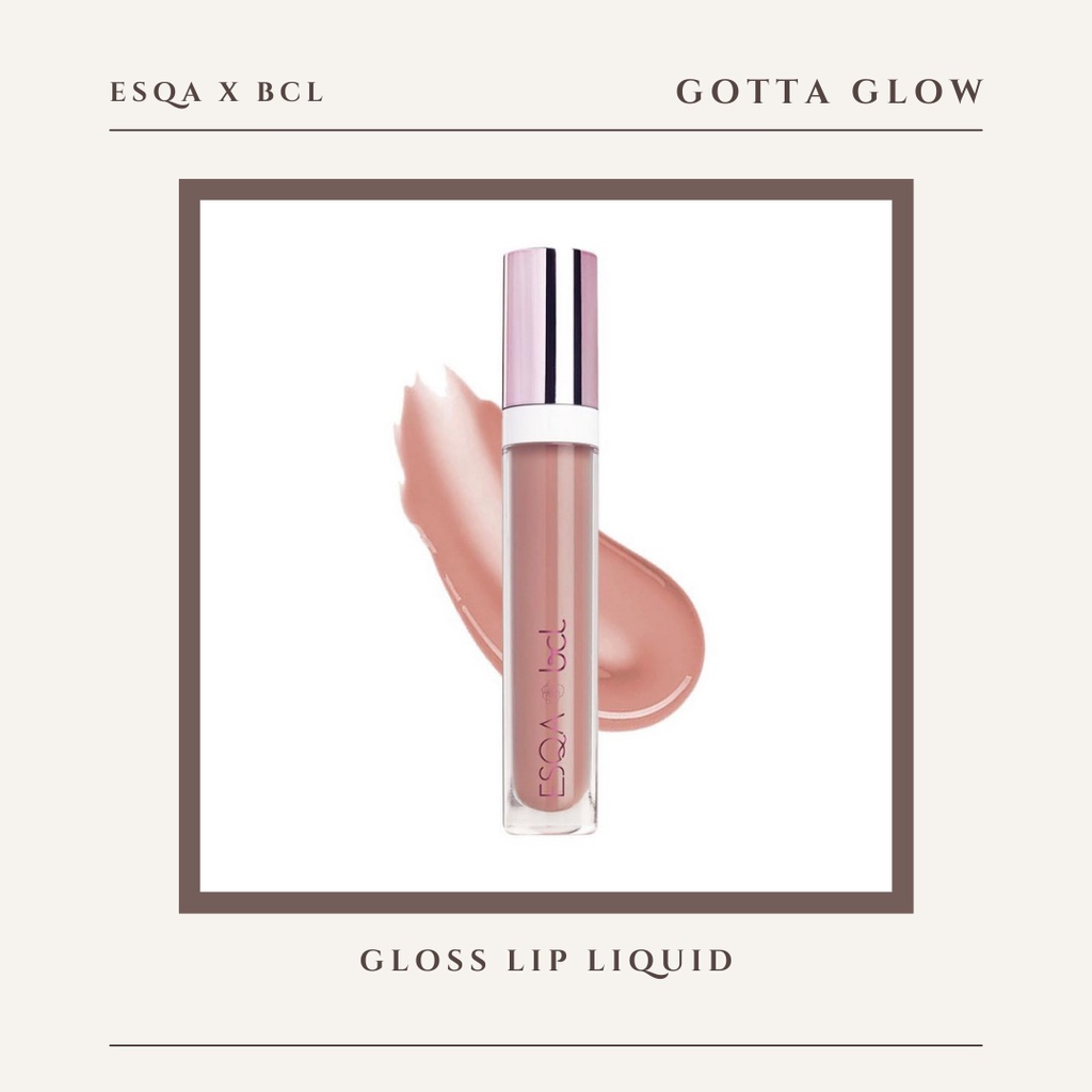 Esqa X BCL Gloss Lip Liquid - Finesse