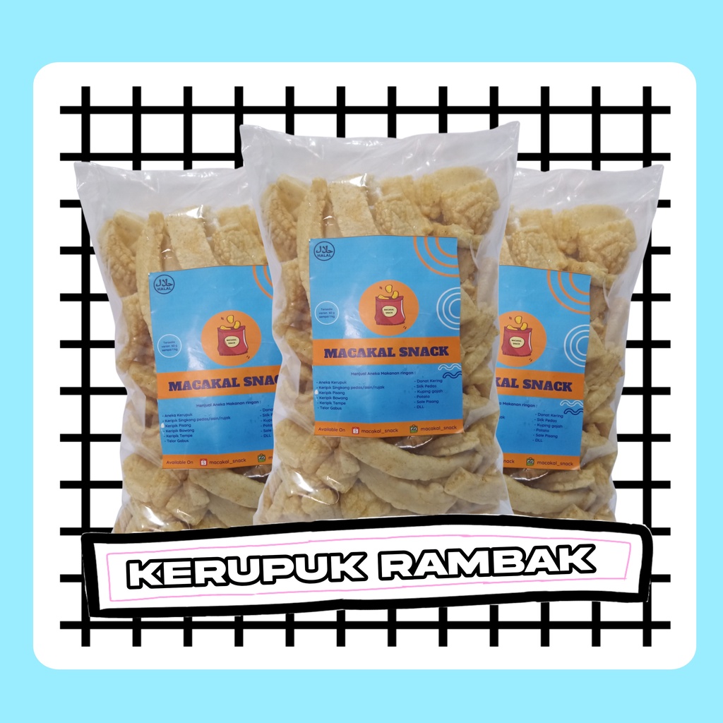 

Kerupuk Rambak 250 gram