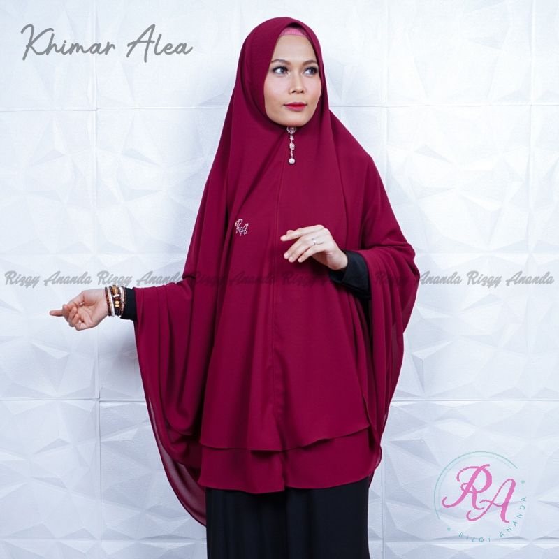 Khimar Alea Ori Rizqy AnandaKhimar Umroh Khimar Jumbo Kerudung Jumbo