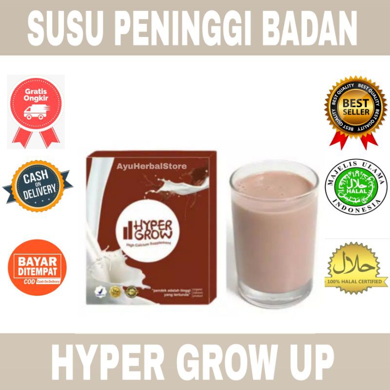 

SUSU PENINGGI BADAN - HYPER GROW - ORIGINAL