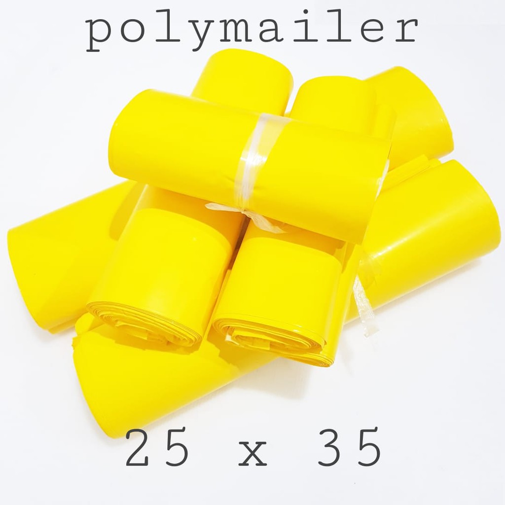 

(PK2535) Polymailer Kuning Ukuran 25 x 35