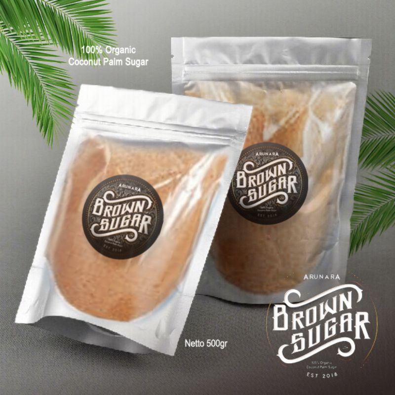 

Gula Aren Kelapa Semut / Brown Sugar 100% Organik