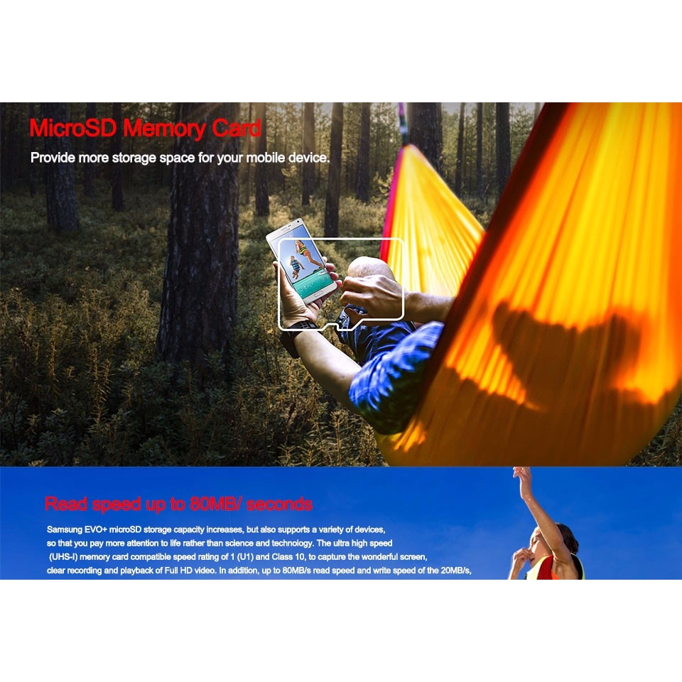 SAMSUNG EVO Micro SD 16GB 32GB 64GB 128GB SDHC 80mb/s Grade Class10 Memory Card