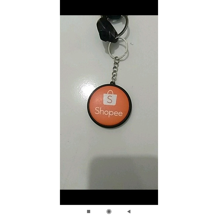 Gantungan Kunci SHOPEE bulat