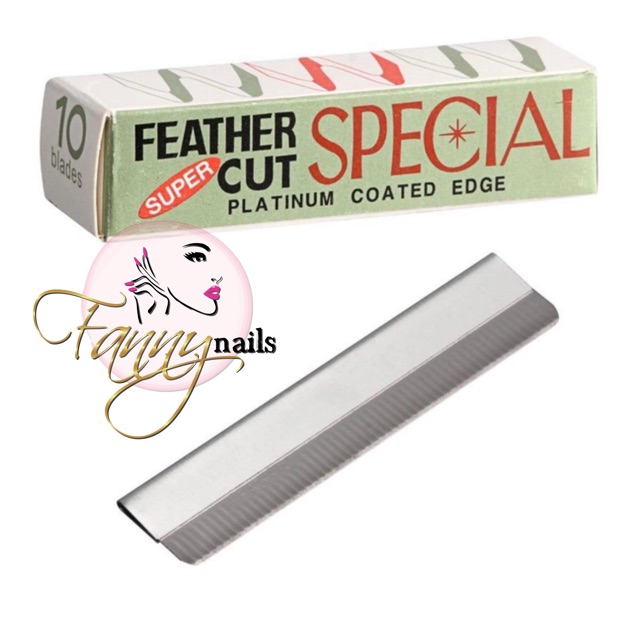 (HARGA SATUAN) FEATHER SPECIAL CUT pisau cukur silet cukur alis brow trimmer special