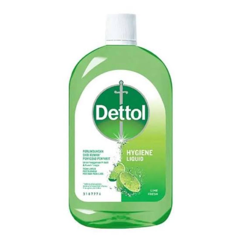 Dettol Cair Hygiene Liquid 200ml/ Cairan Antiseptik/ Disinfektan