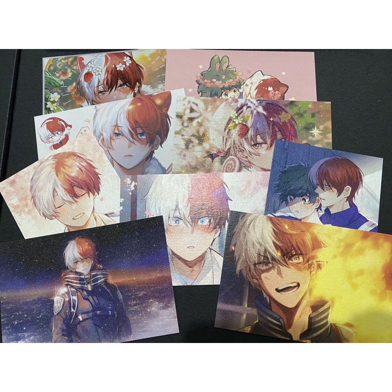 POSTCARD TODOROKI BNHA MY HERO ACADEMIA