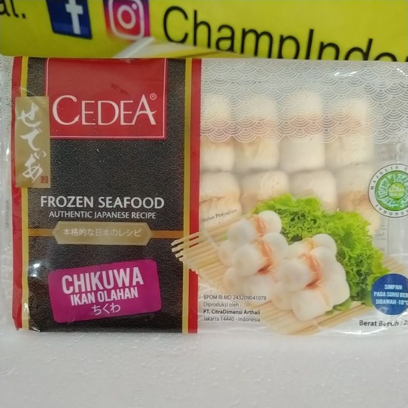 

CHIKUWA CEDEA 250 GRAM - TASYA KITCHEN