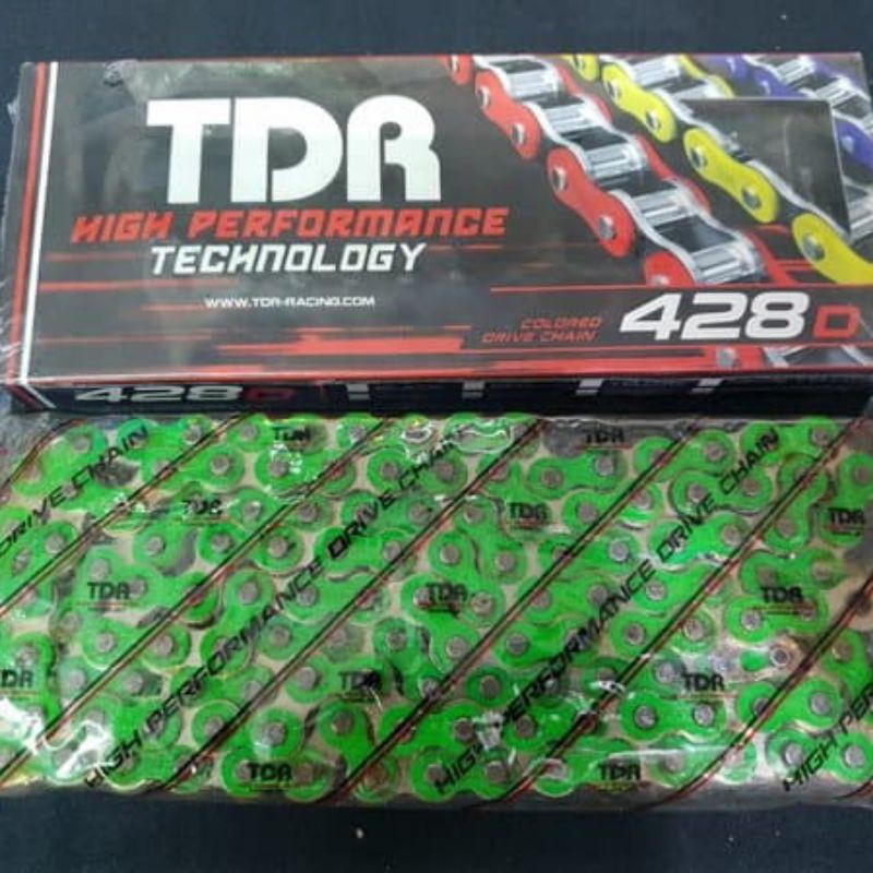 Gir gear Set TDR Vixion/R15 old / Byson / Mx king Rantai warna