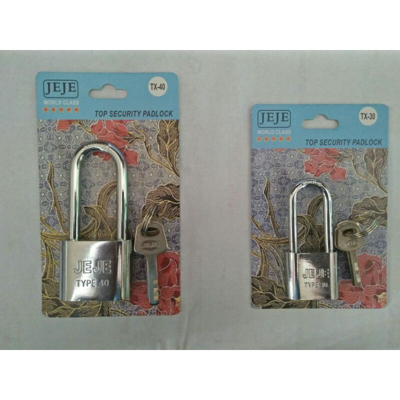 GEMBOK PAGAR JEJE/PENGAMAN PAGAR/KUNCI PAGAR JEJE
