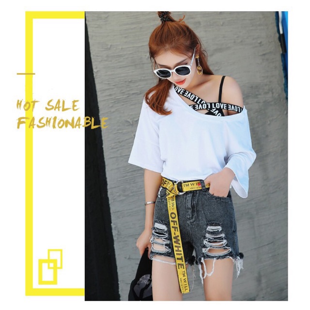 Sabuk Off White 150cm / Ikat Pinggang Off-White / Off White Belt