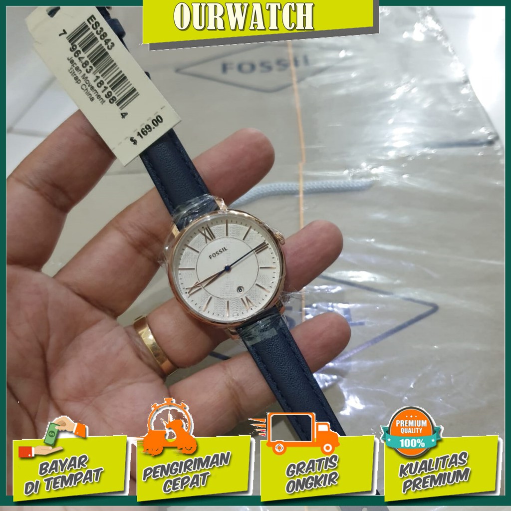 OBRAL... JAM TANGAN WANITA FOSIL ES 3843 ORIGINAL