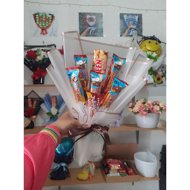 Bucket Wisuda , Bucket Snack , Bucket Coklat dan Beng Beng