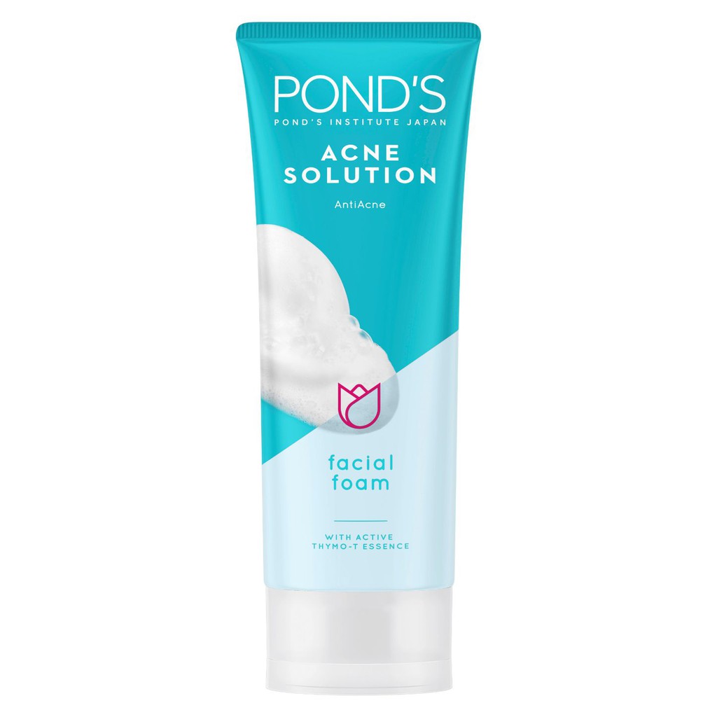 Jual Ponds Acne Solution Facial Foam 50gr Kemasan Baru Indonesiashopee Indonesia 1051