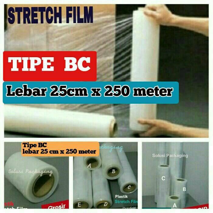 

Plastik Stretch Film 25Cmx250M/Wraping/Wrap/Plastik Segel