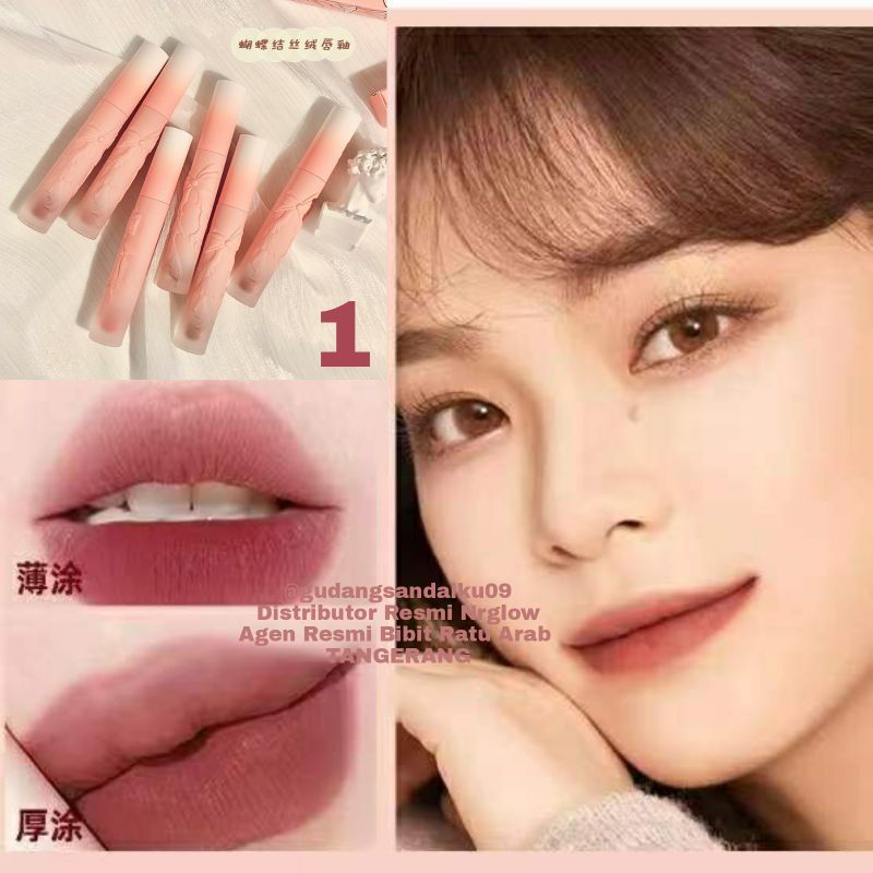 LIPSTIK WATERPROOF - LIPGLOS - LIPSTIK TAHAN LAMA DAN RINGAN - LML 1044-Ribbon 01