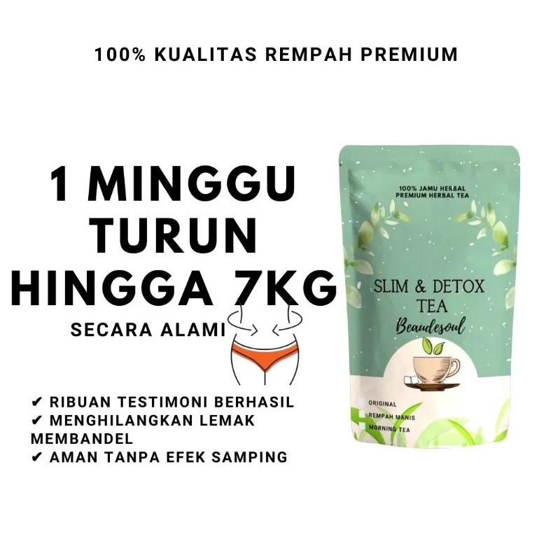 

PALING AMPUH DETOX TEA BUBUK REMPAH BEAUDESOUL BISA DIKONSUMSI UNTUK PRIA DAN WANITA-60gr