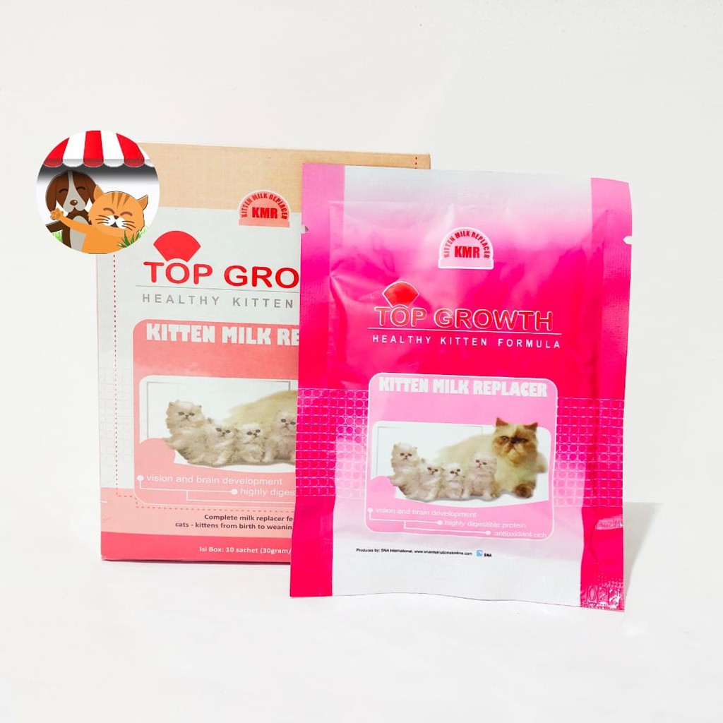 Top Growth - 30g Kitten Milk Replacer Susu Anak Kucing Pengganti Asi