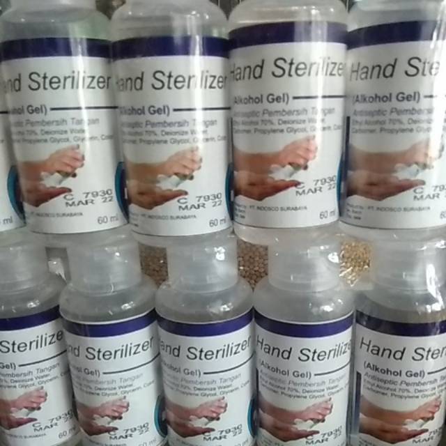 HAND STERILIZER HAND SANITAIZER 60ML