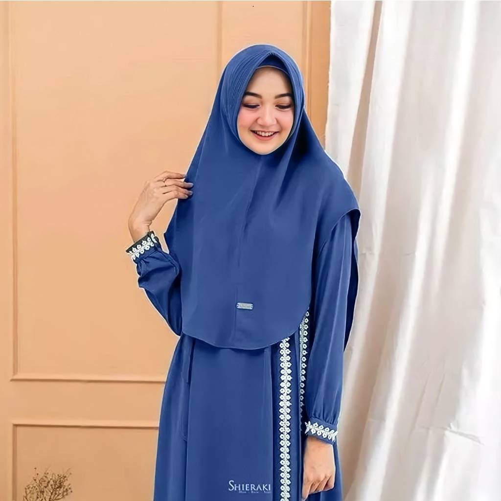 Gamis Syari Denada Toyobo Fodu Premium Size Jumbo XL XXL XXXL Untuk Busui