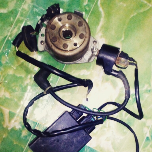 pengapian honda cr125 plug and play ke ninja 150 + plendes