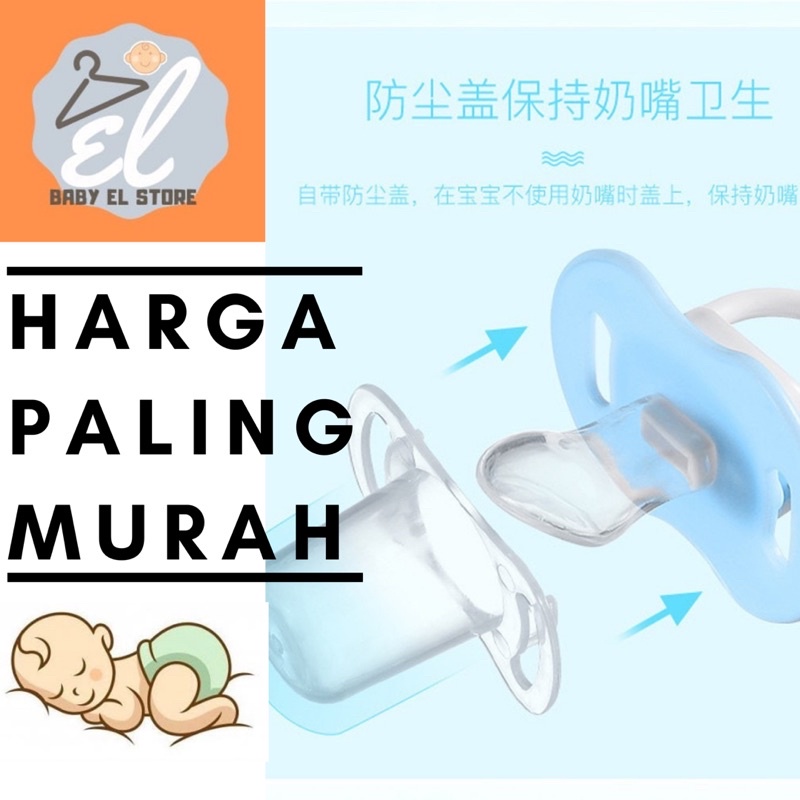 Empeng Dot Bayi Mainan Gigit Baby Rattle BPA Free