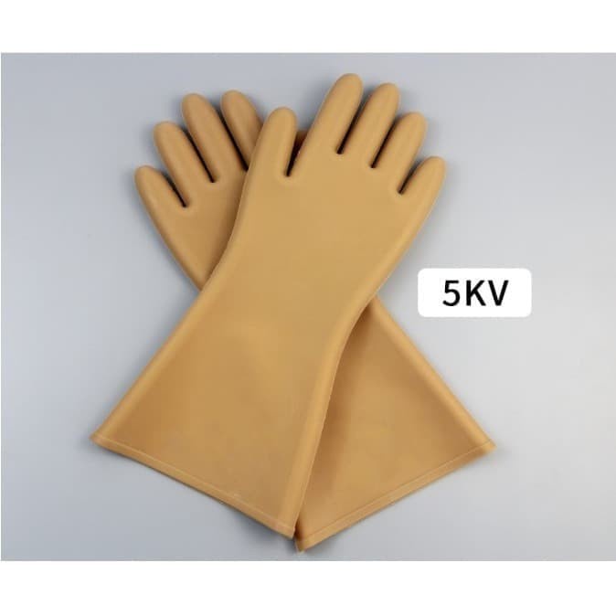 Sarung Tangan Anti Listrik 5Kv 12Kv Elastis - 5Kv