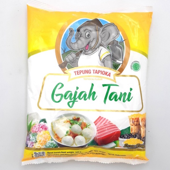 

GAJAH TANI TAPIOKA 500GR