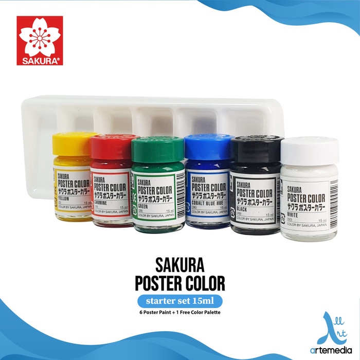 

(DISKON TERMURAH) Sakura Cat Poster Starter Set 6x15ml
