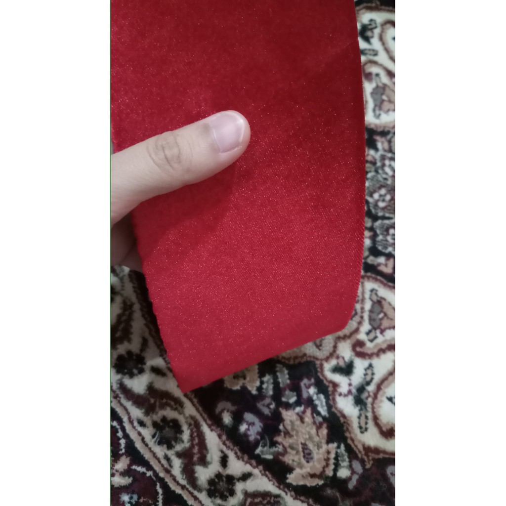 Peci BLUDRU merah polos / peci jawara / peci sholat / peci warna merah